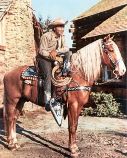 Roy Rogers on his horse Trigger
