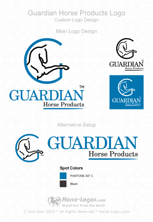 Guardian Horse Products Logo Set